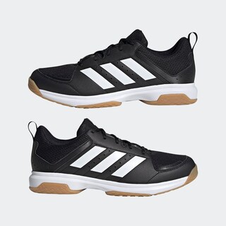 Foto 8 | Tenis Adidas Indoor Ligra 7 Negros Unisex
