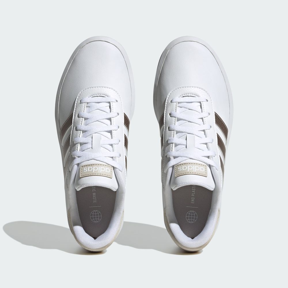 Foto 5 pulgar | Tenis Adidas Court Blancos Unisex