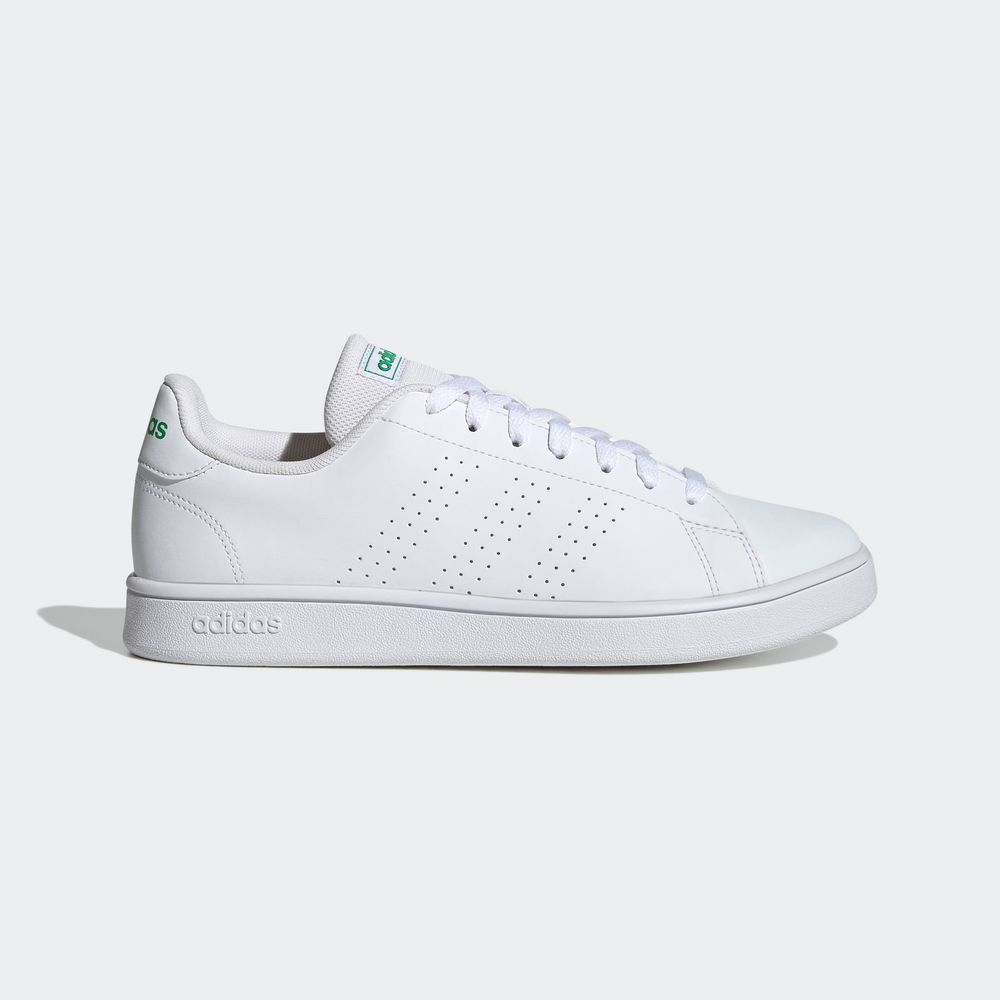 Foto 3 pulgar | Tenis Adidas Advantage Base Court Lifestyle Blancos Unisex