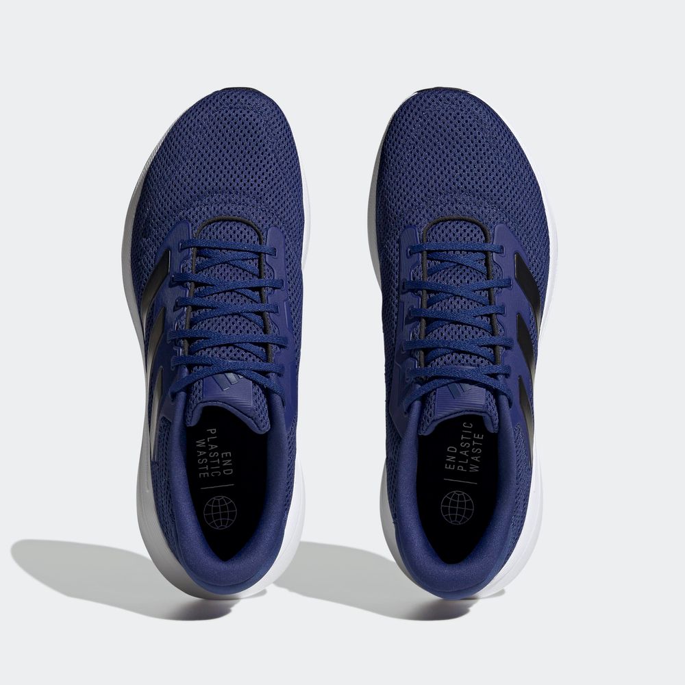 Foto 4 | Tenis Adidas  Response Runner Azules Unisex