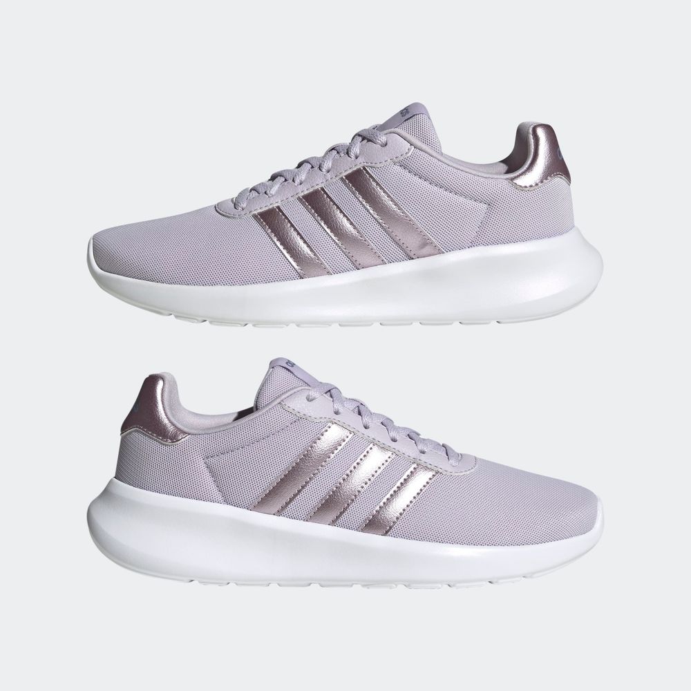 Foto 8 | Tenis Adidas Lite Racer 3.0 Violeta Unisex