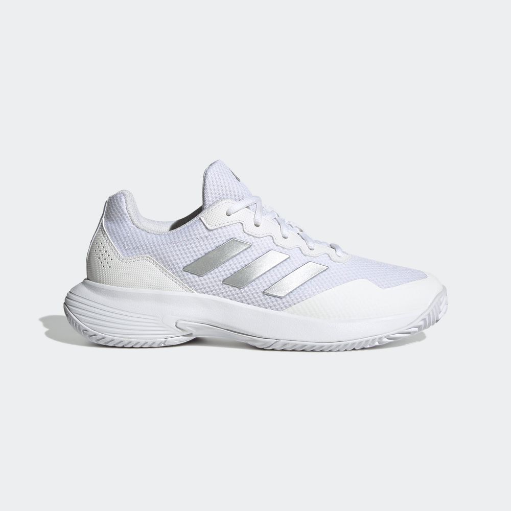 Foto 3 pulgar | Tenis Adidas Gamecourt 2.0 Blancos Unisex