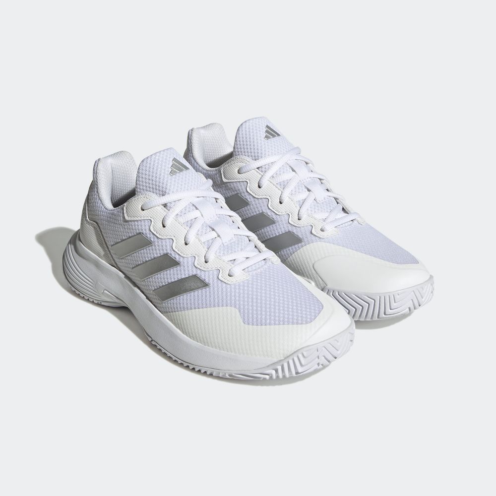 Foto 7 pulgar | Tenis Adidas Gamecourt 2.0 Blancos Unisex