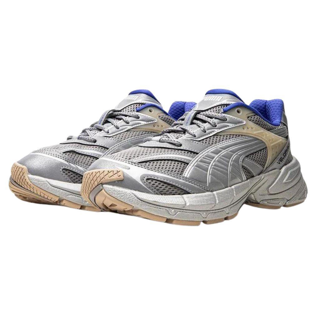 Foto 4 pulgar | Tenis Puma Velophasis Bionic Grises para Hombre