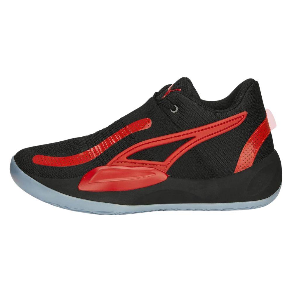 Foto 2 pulgar | Tenis Puma Rise Nitro Baloncesto Negros Unisex