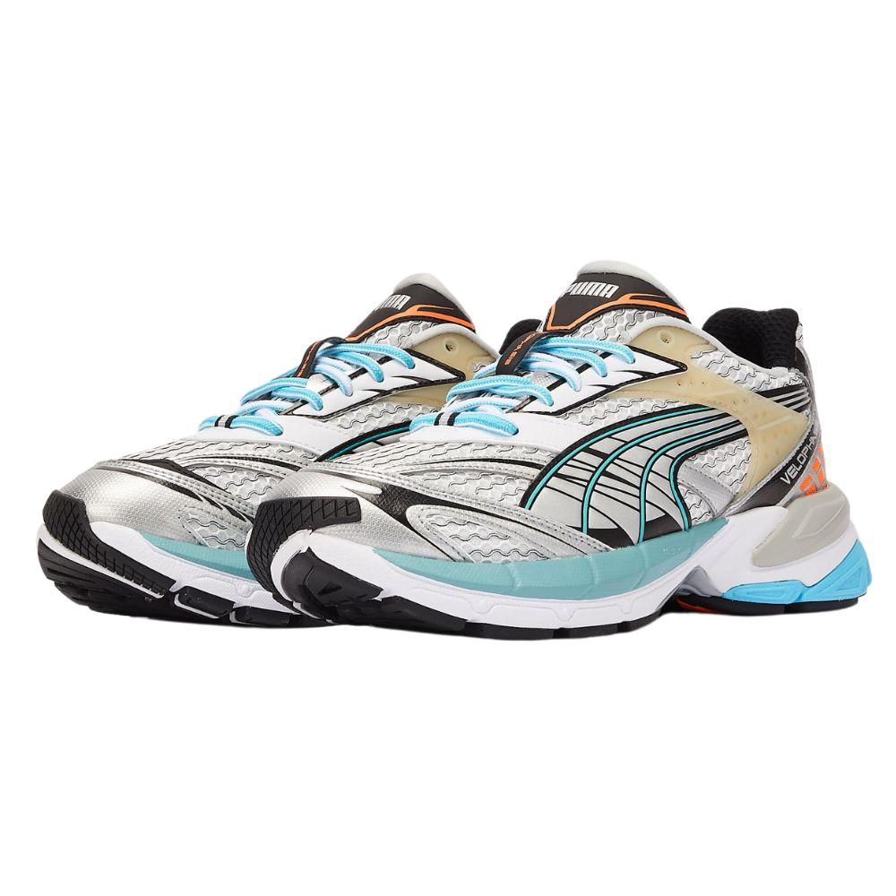 Foto 2 | Tenis Puma Velophasis Phased Grises para Hombre