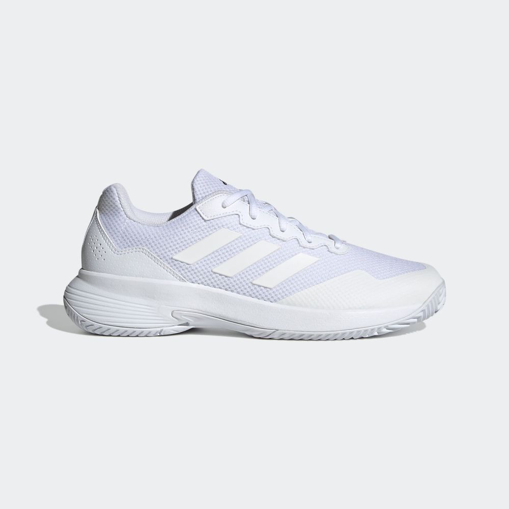 Foto 3 pulgar | Tenis Adidas Gamecourt 2.0 Blancos para Hombre