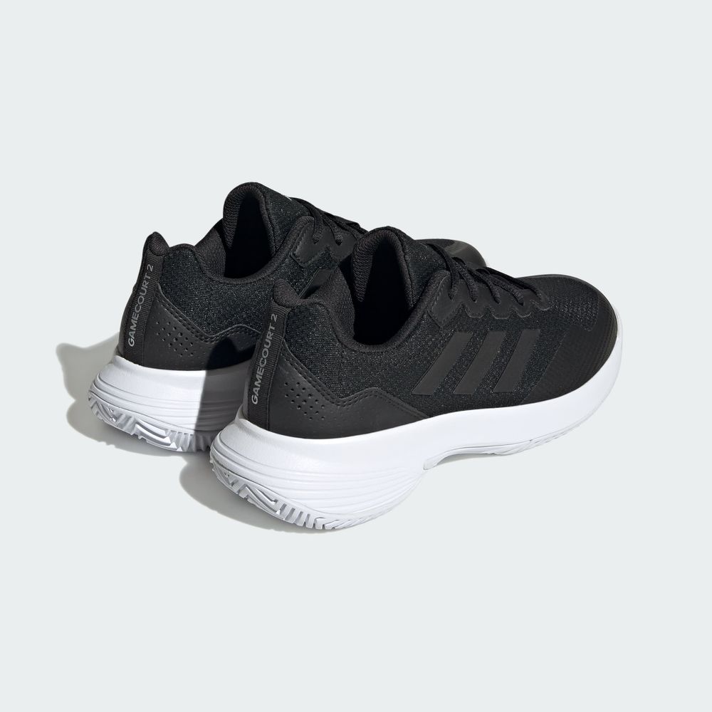 Foto 8 pulgar | Tenis Adidas  Gamecourt 2.0 Negro Unisex