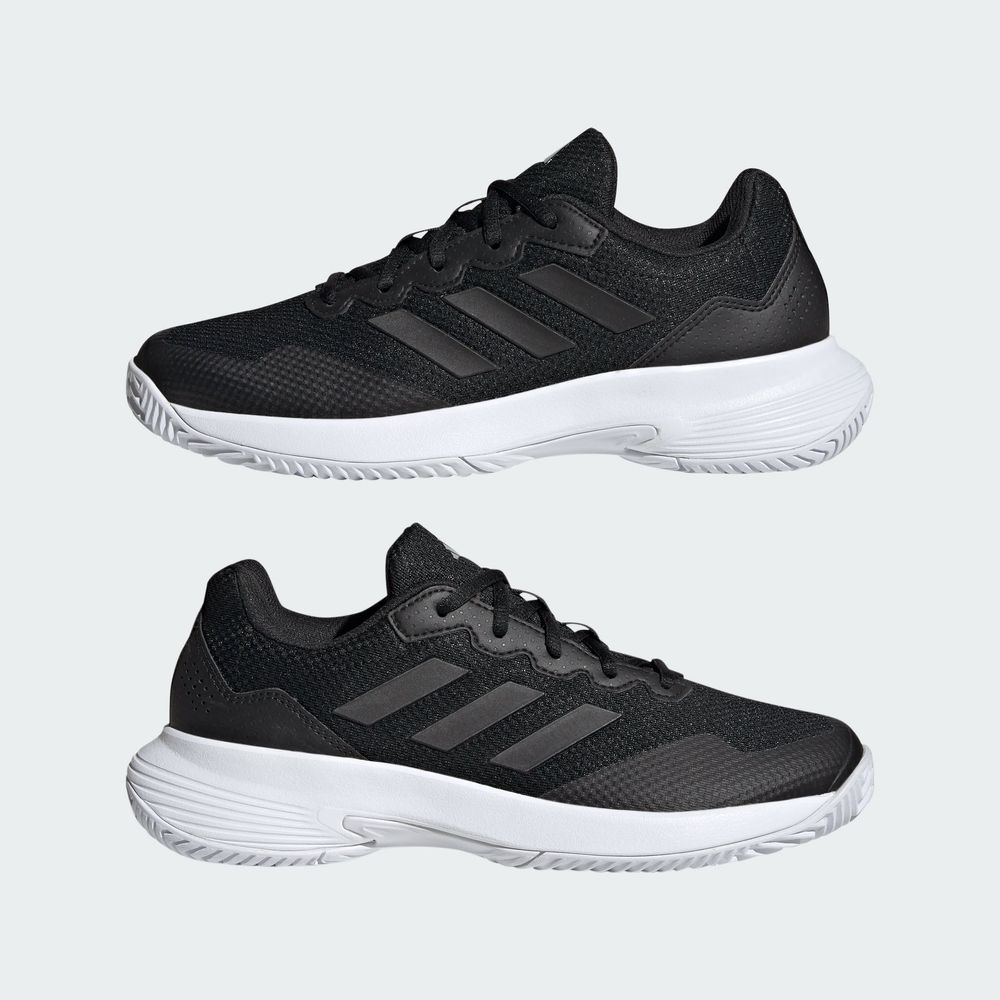 Foto 9 pulgar | Tenis Adidas  Gamecourt 2.0 Negro Unisex