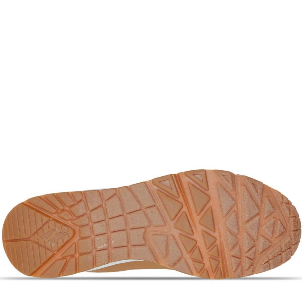 Foto 6 pulgar | Tenis Skechers Uno 52458tan Cafés para Hombre