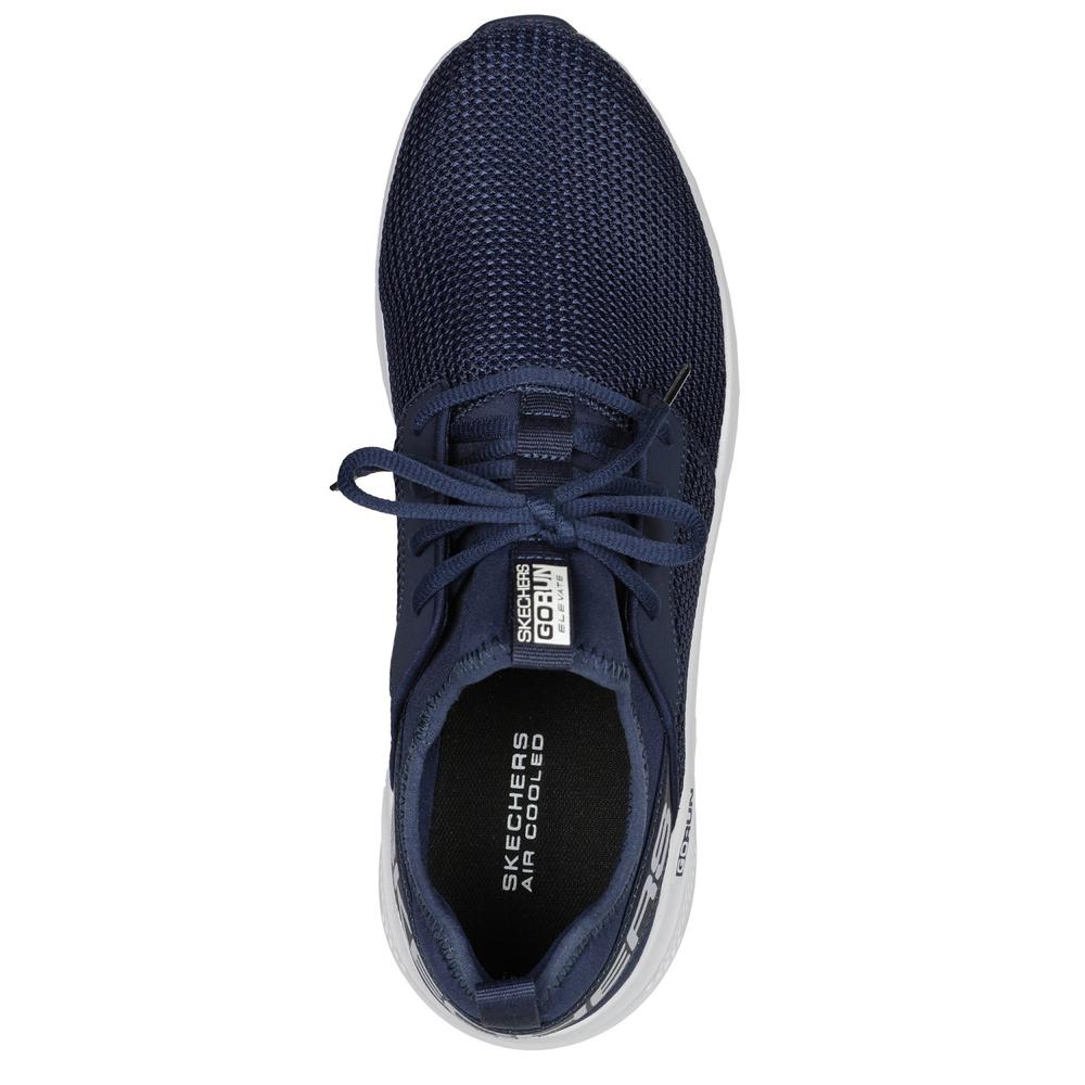 Foto 5 pulgar | Tenis para Hombre Skechers Go Run Elevate Azul Marino