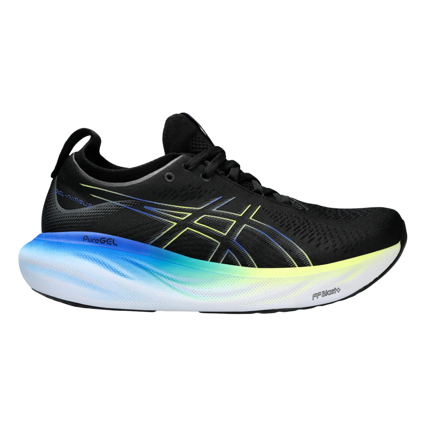 Foto 2 | Tenis Asics Nimbus Negros para Hombre