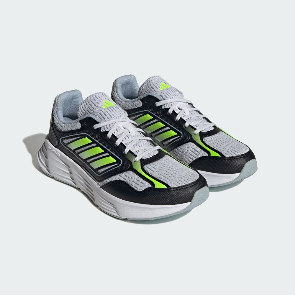 Foto 7 pulgar | Tenis Adidas Galaxy Star Grises para Hombre