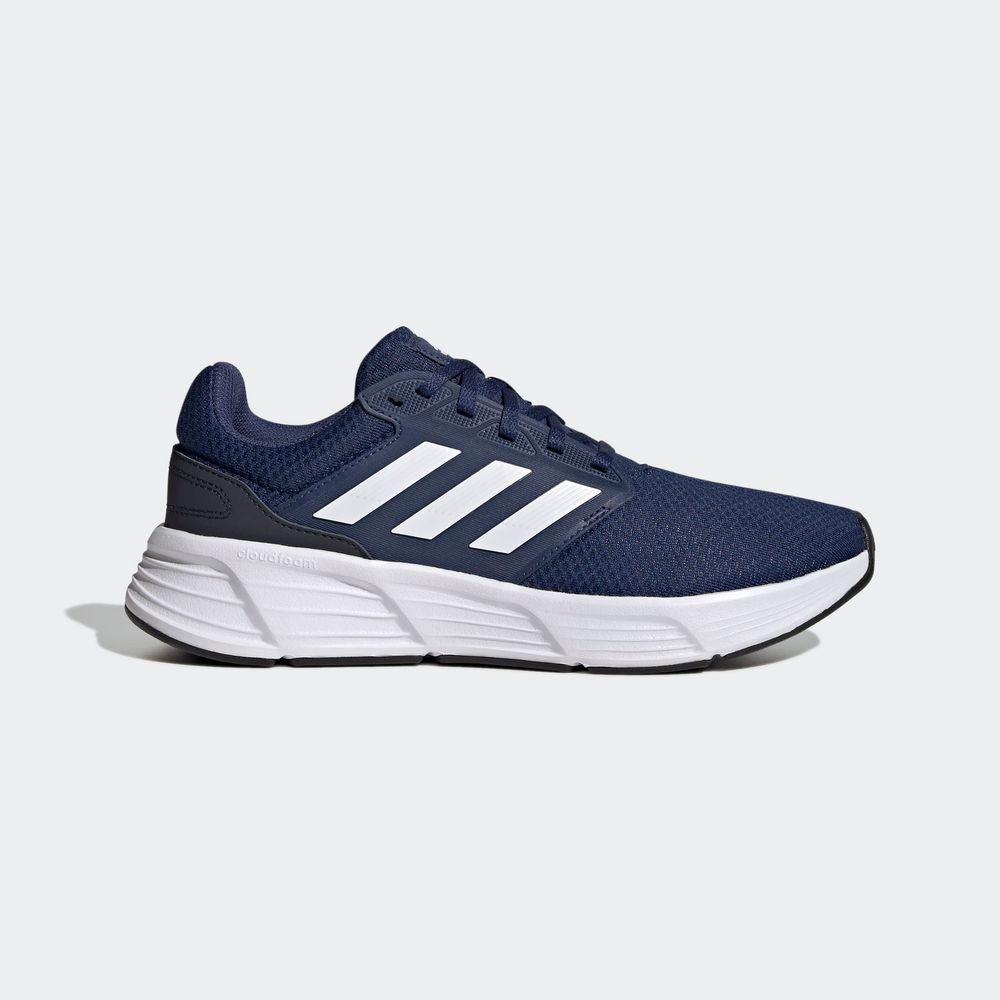 Foto 3 pulgar | Tenis Adidas Galaxy 6 Azules para Hombre
