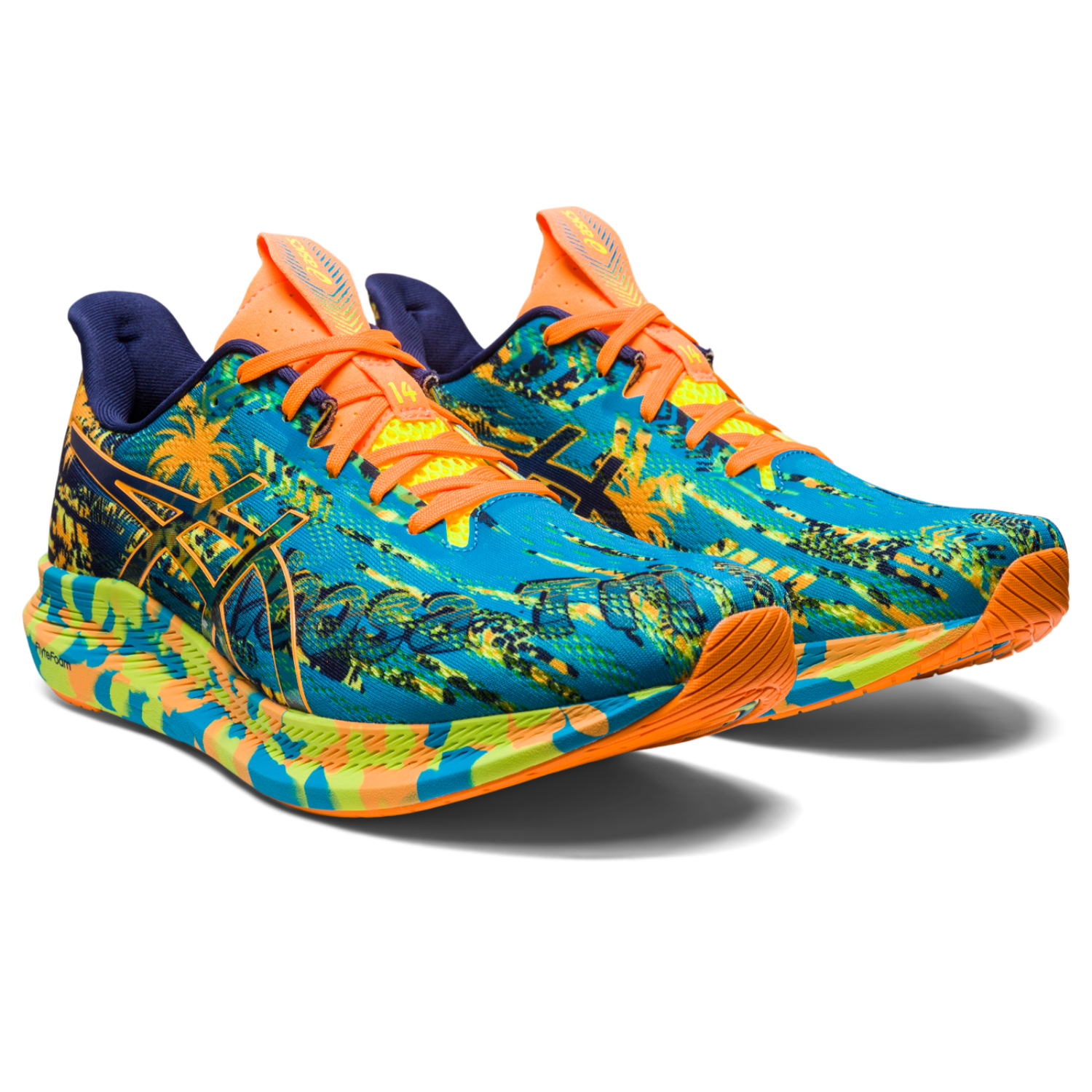 Foto 4 pulgar | Tenis para Hombre Asics Multicolor