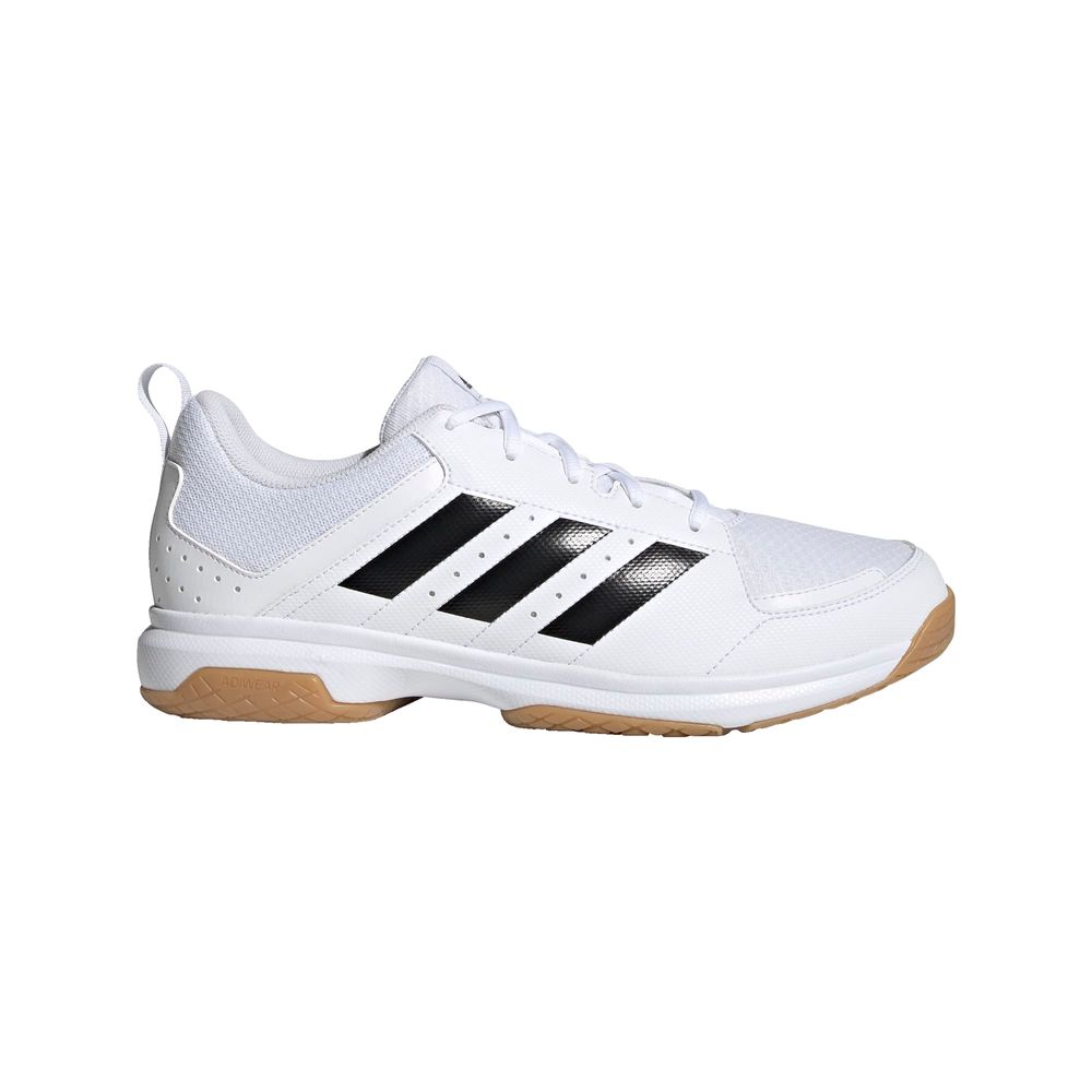 Foto 2 pulgar | Tenis Adidas Indoor Ligra 7 Blancos para Hombre