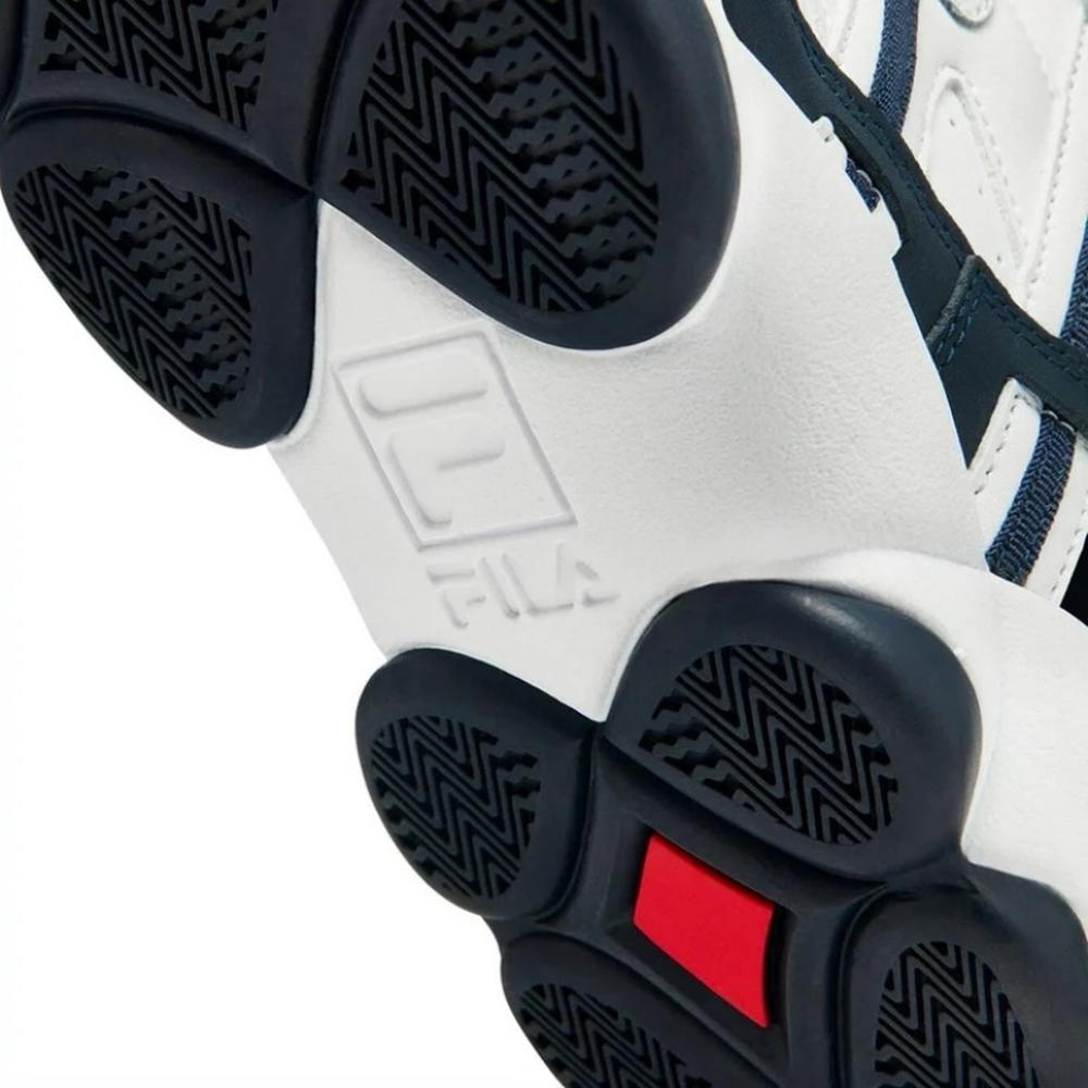 Foto 5 | Tenis Fila Stackhouse Spaghetti Blanco para Hombre