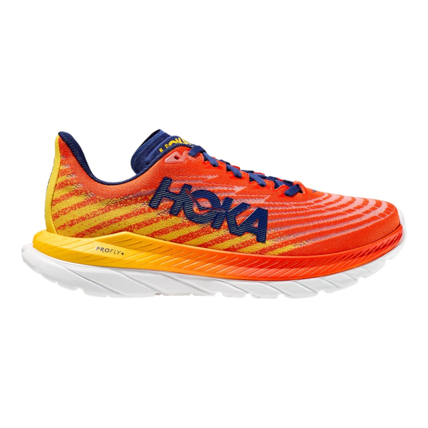 Tenis Hoka Mach 5 Naranja para Hombre $4,199