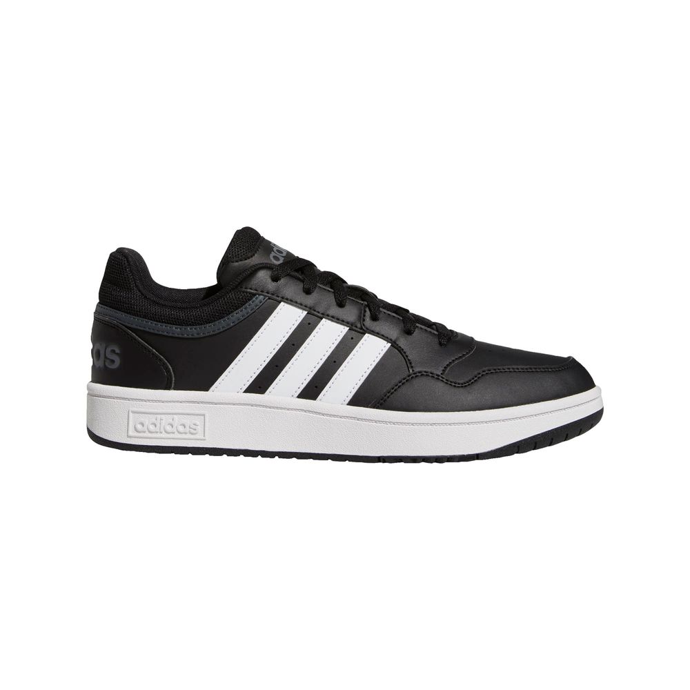 Tenis Adidas Hoops 3.0 Low Classic Vintage Negros para Hombre