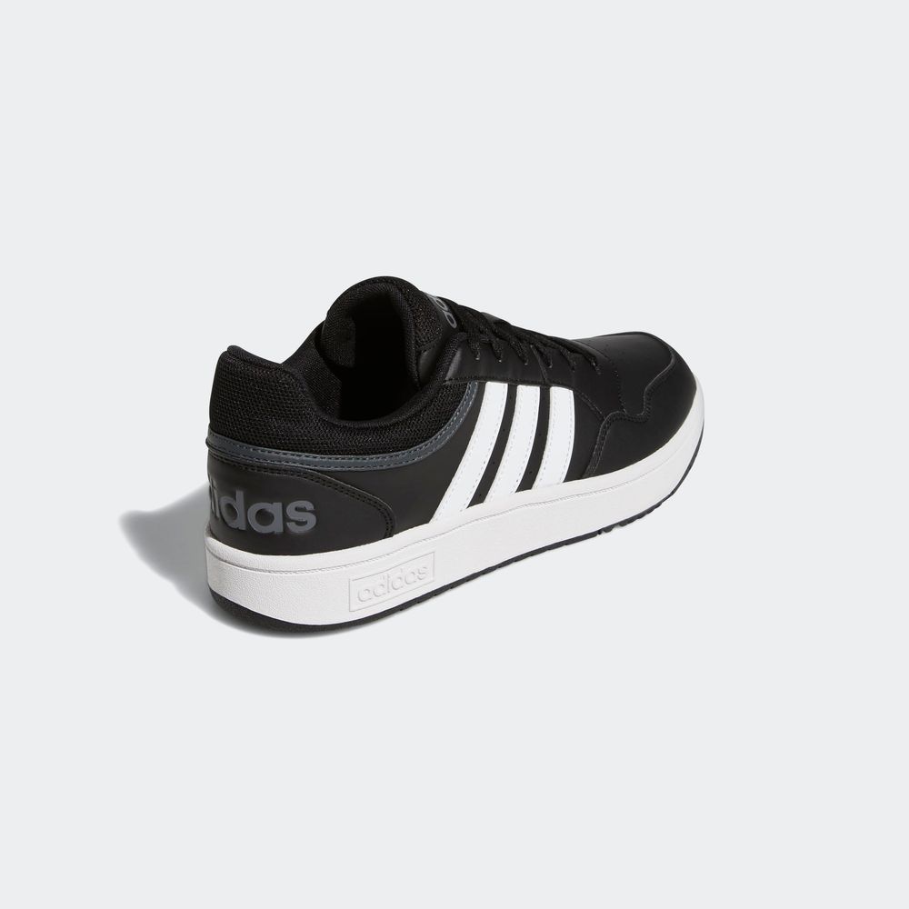 Foto 7 | Tenis Adidas Hoops 3.0 Low Classic Vintage Negros para Hombre