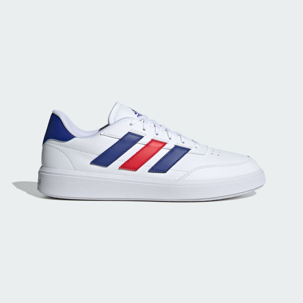 Foto 3 pulgar | Tenis Adidas Courtblock Blancos para Hombre