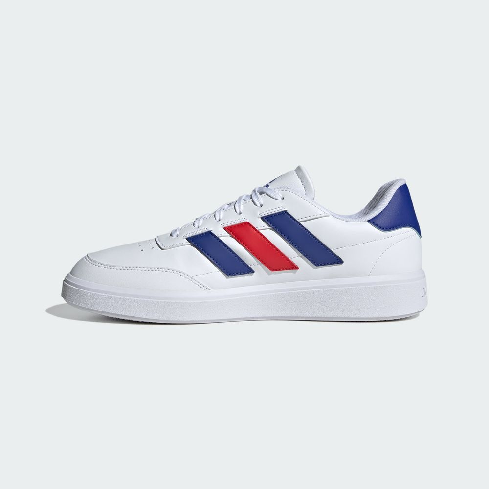 Foto 4 pulgar | Tenis Adidas Courtblock Blancos para Hombre