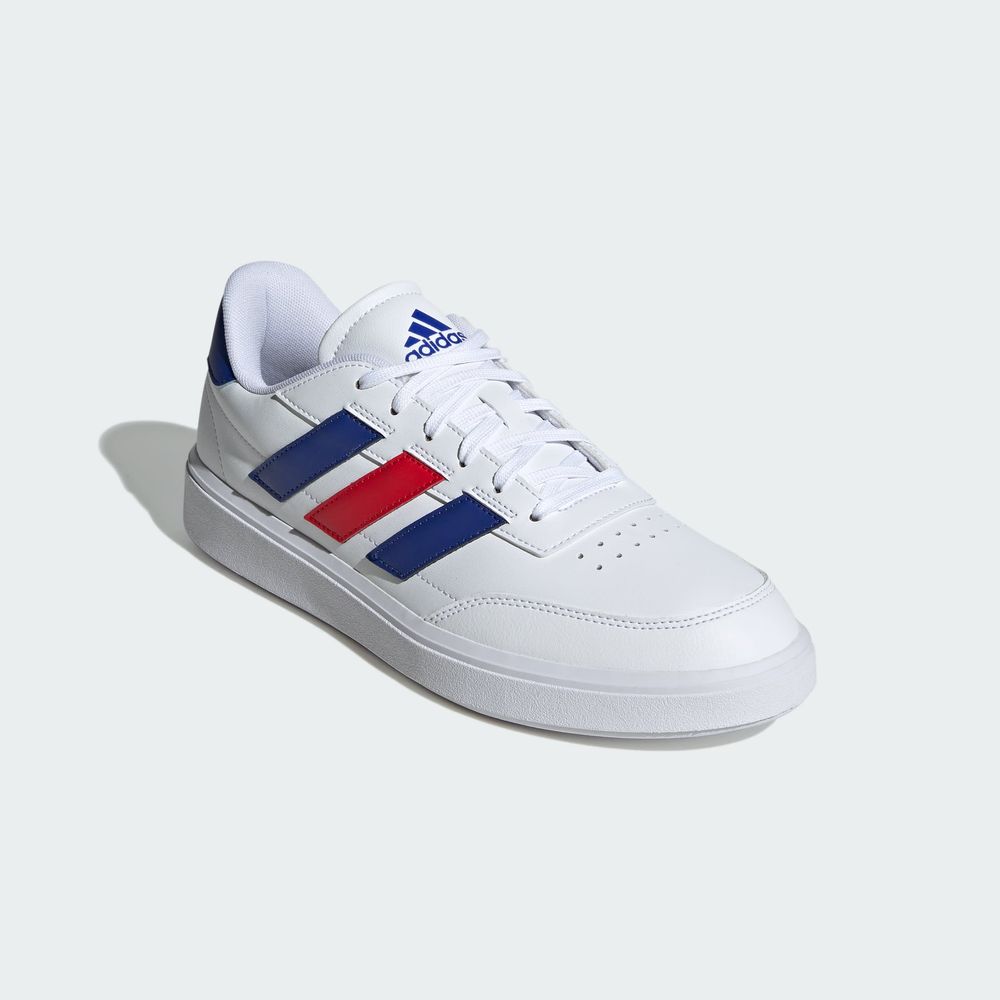 Foto 7 pulgar | Tenis Adidas Courtblock Blancos para Hombre