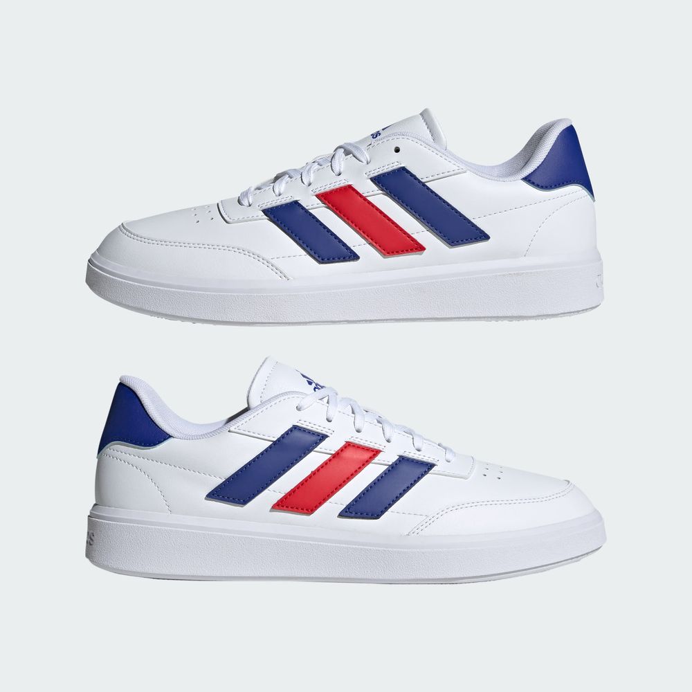 Foto 9 pulgar | Tenis Adidas Courtblock Blancos para Hombre