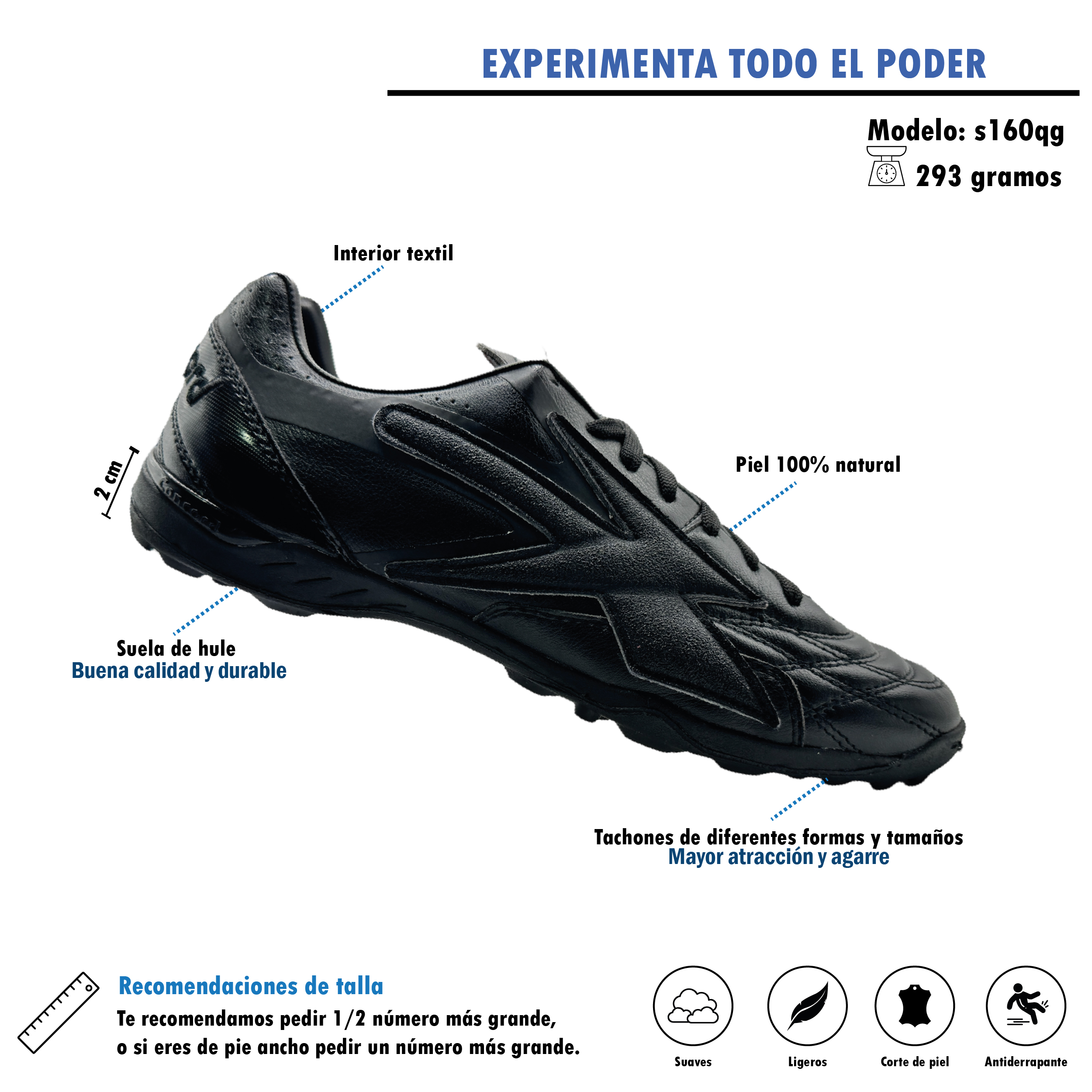 Foto 5 pulgar | Tenis Concord Negros para Hombre