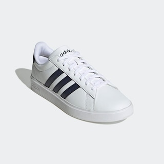 Foto 6 | Tenis Adidas Grand Court Cloudfoam Comfort Blancos para Hombre