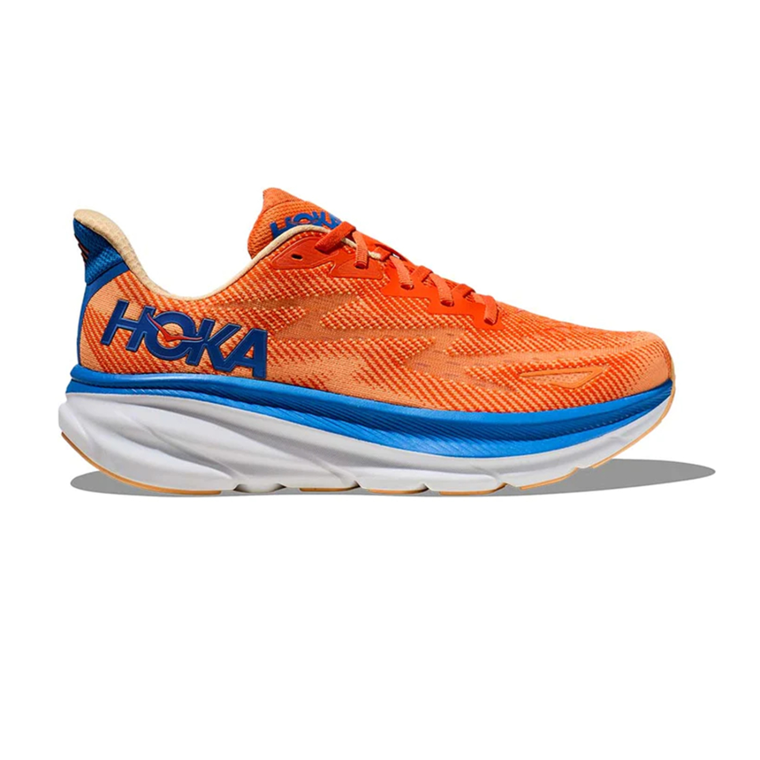 Tenis Hoka One One Clifton 9 Naranjas para Hombre