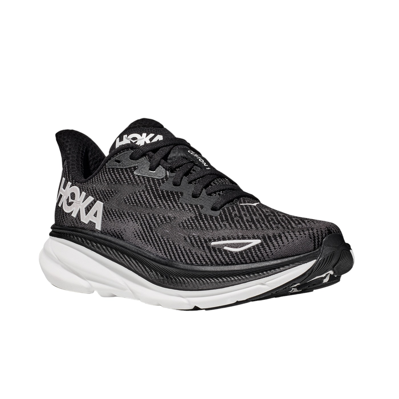 Tenis Hoka One One Clifton 9 Negros para Hombre