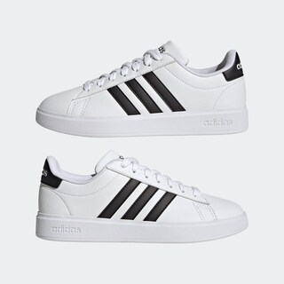 Foto 8 | Tenis Adidas Grand Court Blancos Unisex