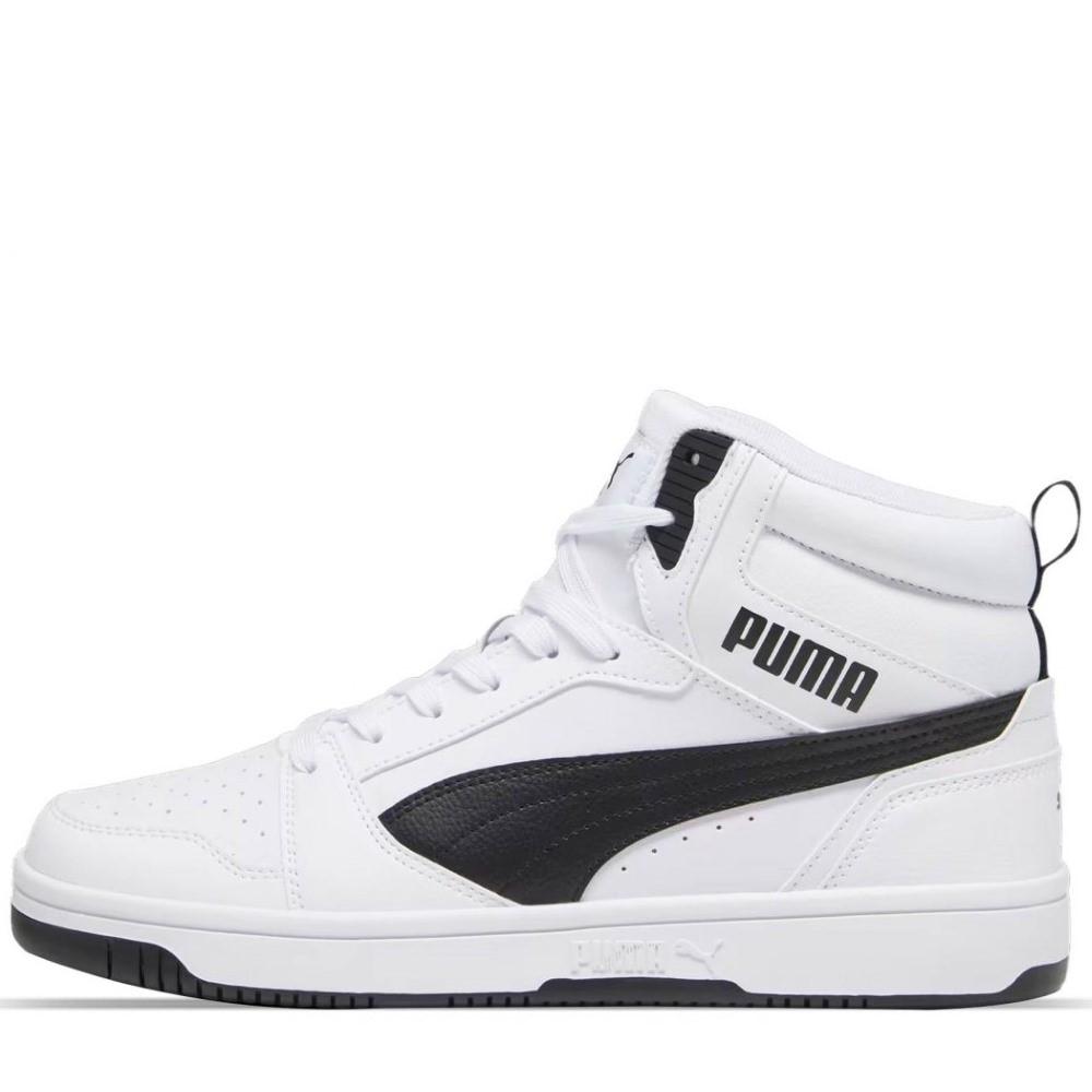 Foto 2 pulgar | Tenis Puma Rebound V6 Blancos para Hombre