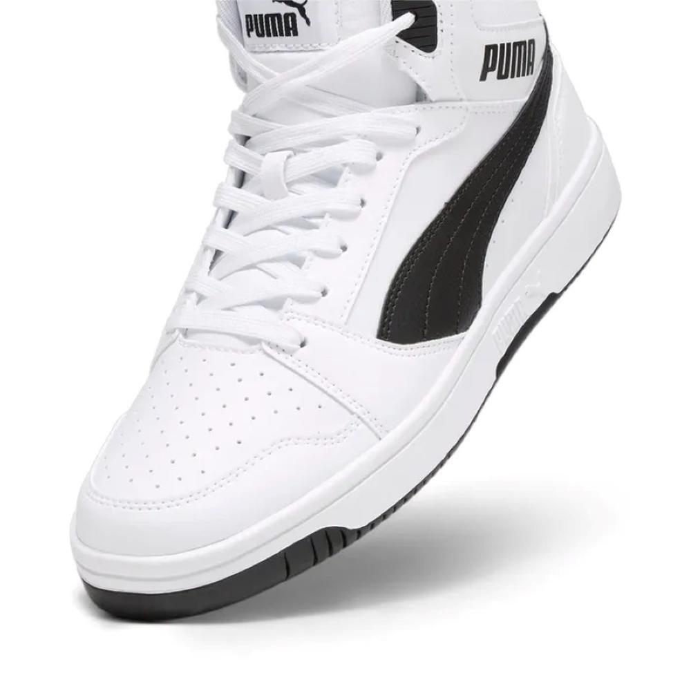 Foto 4 pulgar | Tenis Puma Rebound V6 Blancos para Hombre