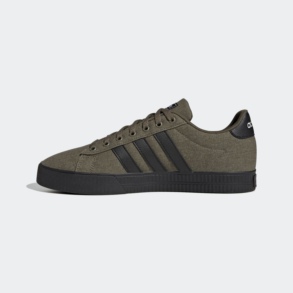Foto 4 pulgar | Tenis Adidas Daily 3.0 Verdes para Hombre