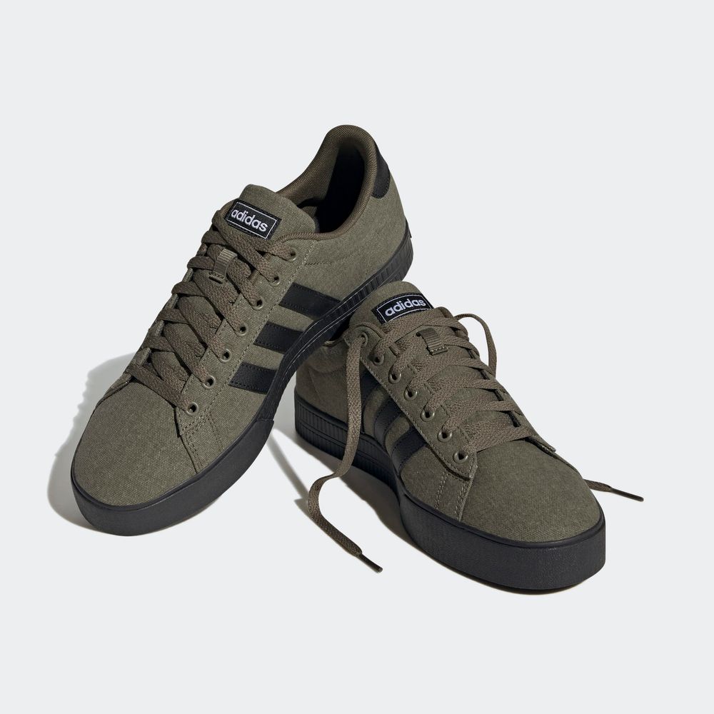 Foto 7 pulgar | Tenis Adidas Daily 3.0 Verdes para Hombre