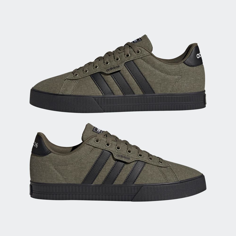 Foto 9 pulgar | Tenis Adidas Daily 3.0 Verdes para Hombre