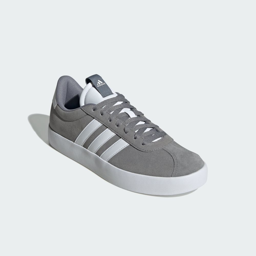 Foto 7 pulgar | Tenis Adidas VL Court 3.0 Grises para Hombre