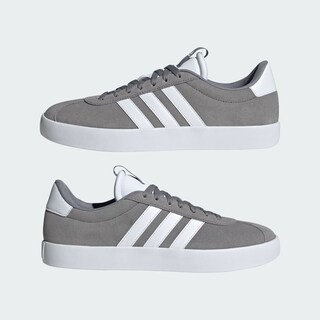 Foto 8 | Tenis Adidas VL Court 3.0 Grises para Hombre