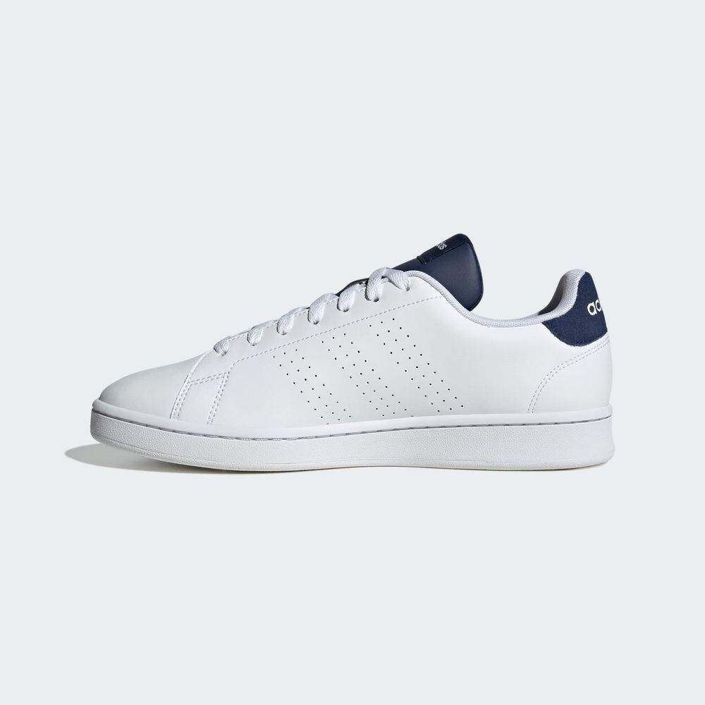 Foto 4 pulgar | Tenis Adidas Advantage Blancos Unisex