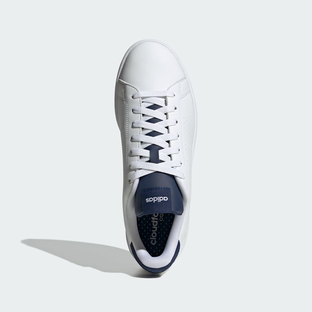 Foto 5 pulgar | Tenis Adidas Advantage Blancos Unisex