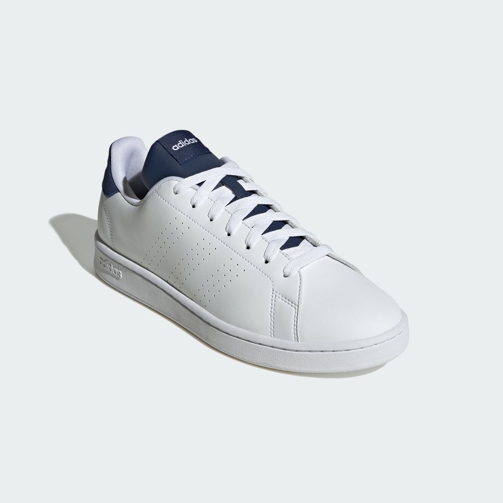 Foto 7 pulgar | Tenis Adidas Advantage Blancos Unisex