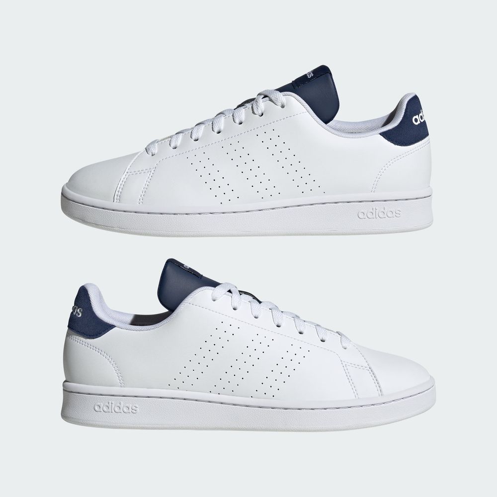 Foto 9 pulgar | Tenis Adidas Advantage Blancos Unisex