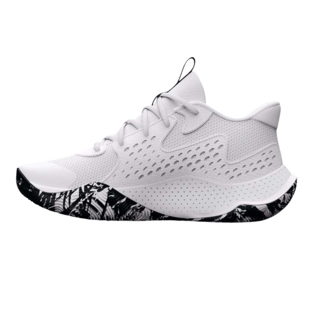 Foto 4 pulgar | Tenis Under Armour Jet 23 Blancos Unisex