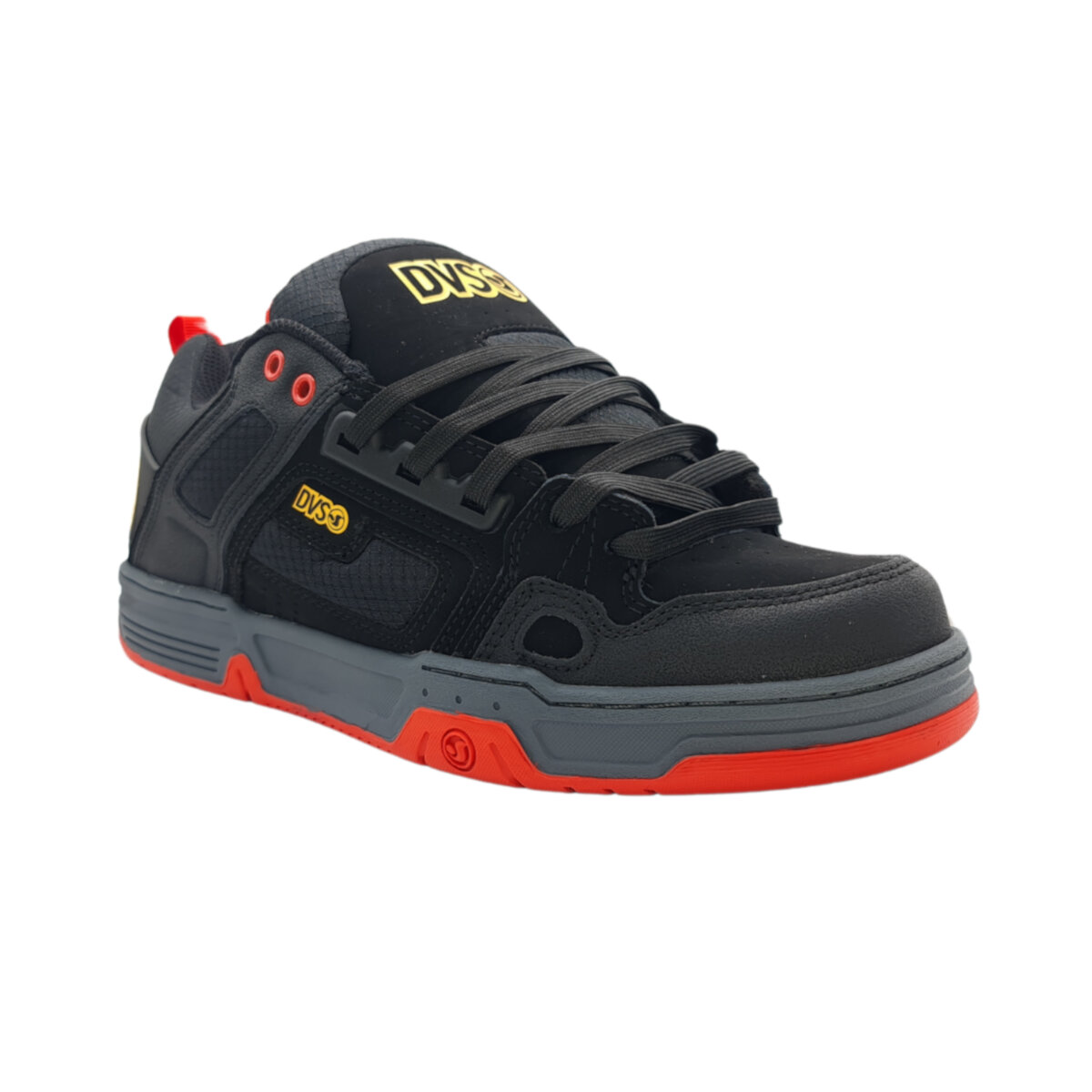 Foto 2 pulgar | Tenis Dvs Comanche Blk Yel Fry Nbk Negros para Hombre