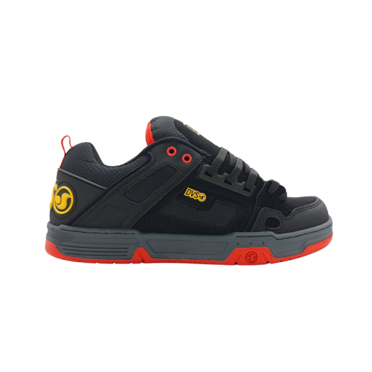 Foto 3 pulgar | Tenis Dvs Comanche Blk Yel Fry Nbk Negros para Hombre