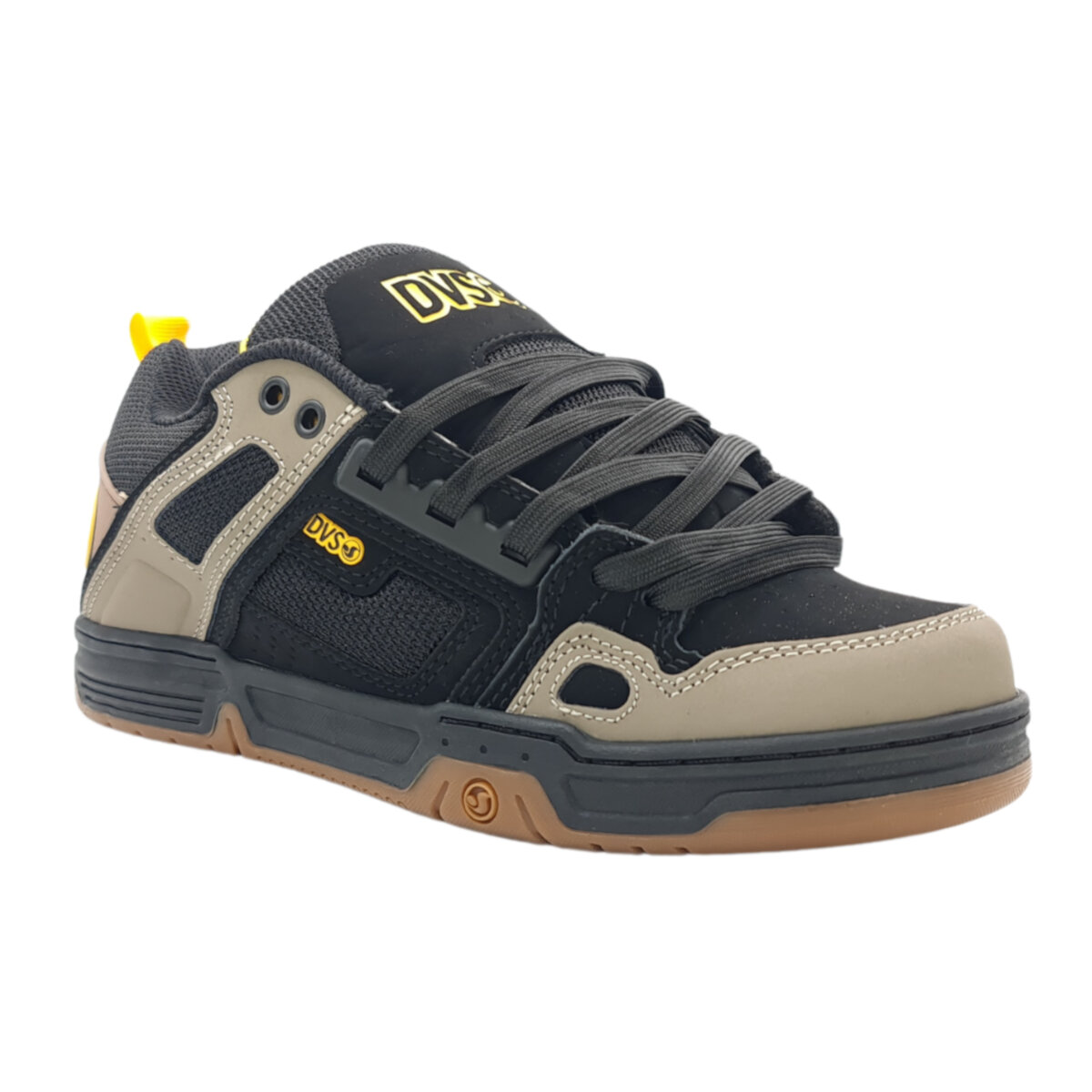 Foto 2 pulgar | Tenis DVS Comanche 033 Brd Blk Yel Nbk para Skateboarding