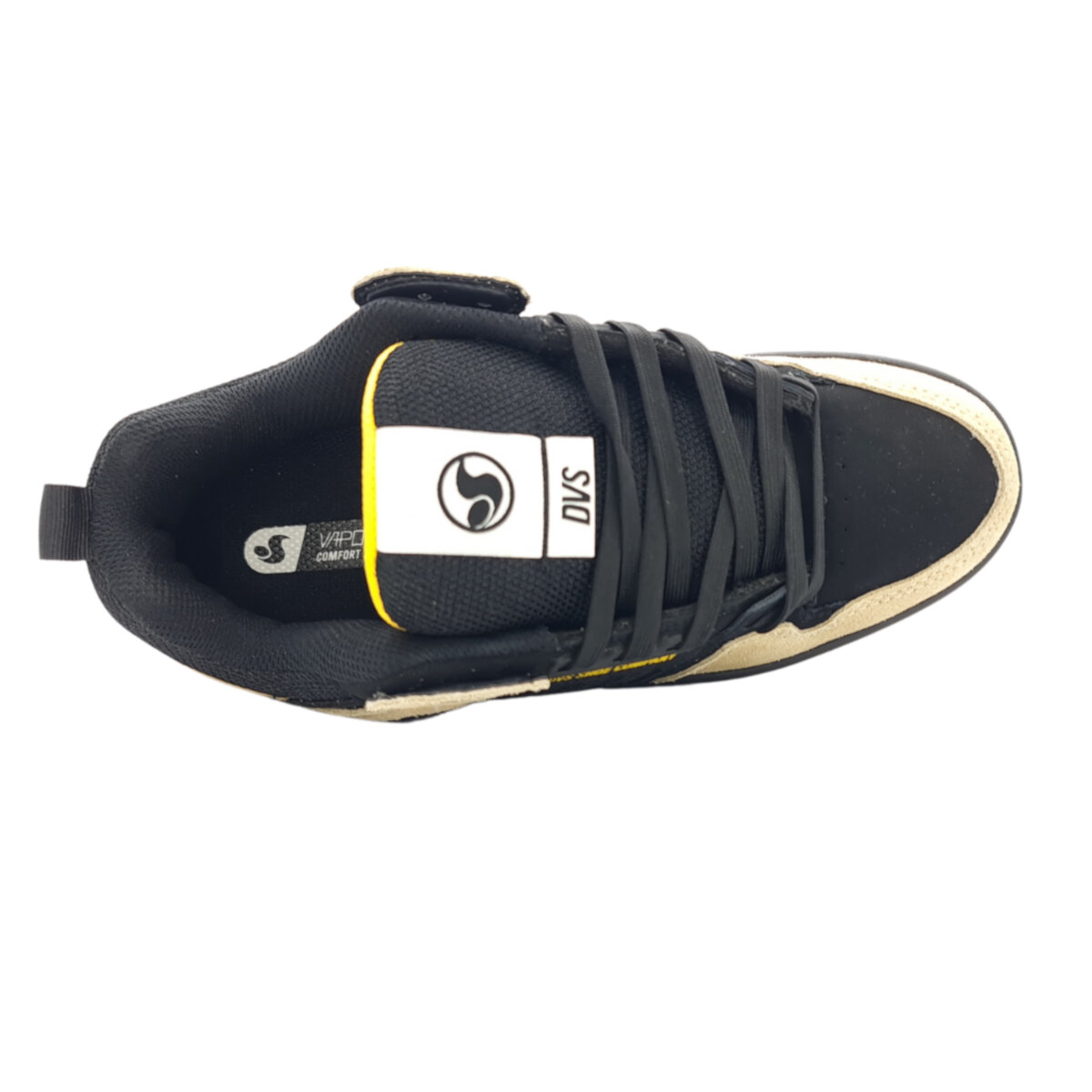 Foto 6 pulgar | Tenis DVS Comanche 2.0+ 012 BLK TAN YEL SDE para Hombre