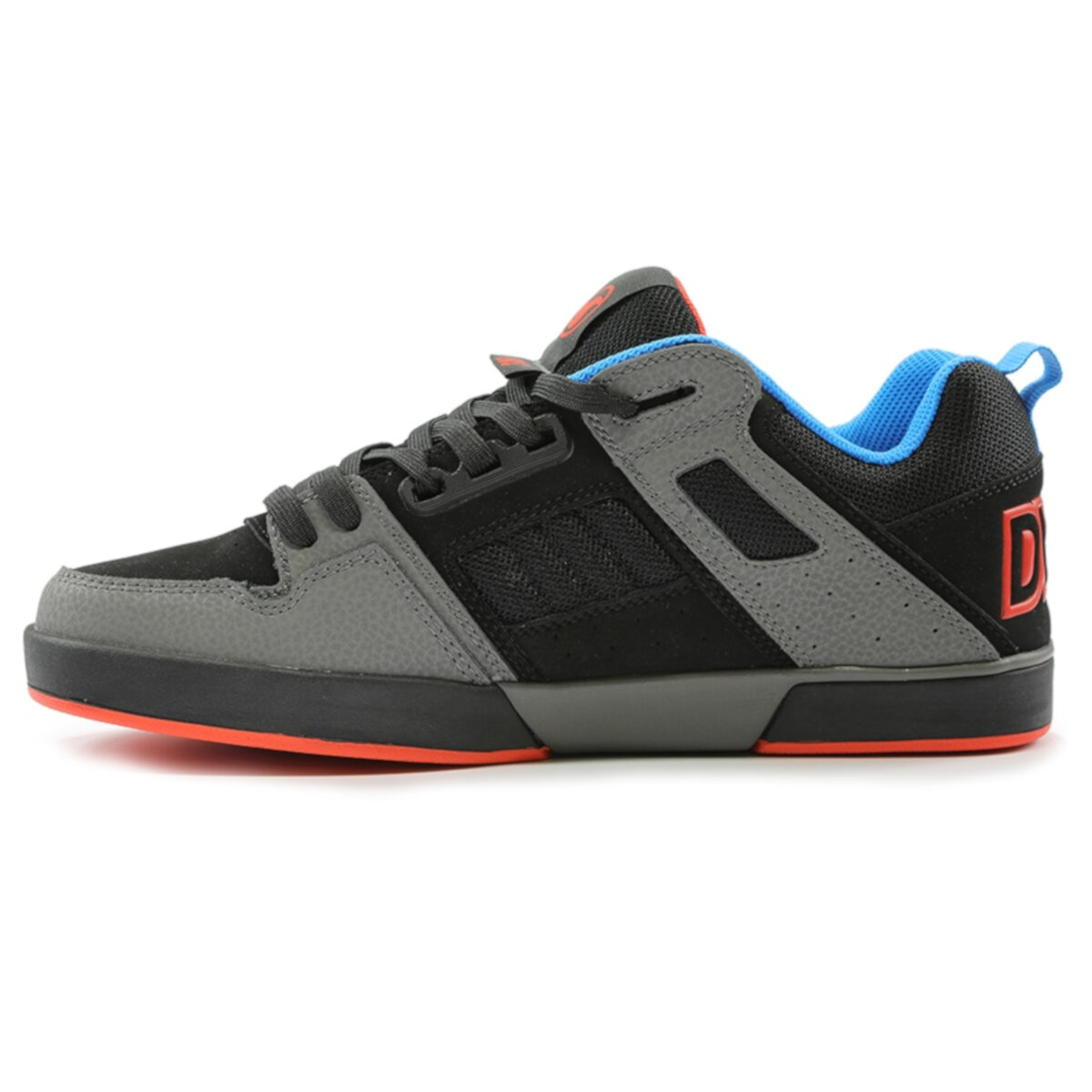 Foto 5 pulgar | Tenis Dvs Comanche 2.0+ 021 Charcoal Black Fiery Red Blue Nubuck Para Skateboarding